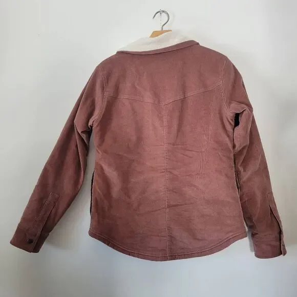 Stio Mauve Corduroy Jacket with White Collar - Picture 5 of 7